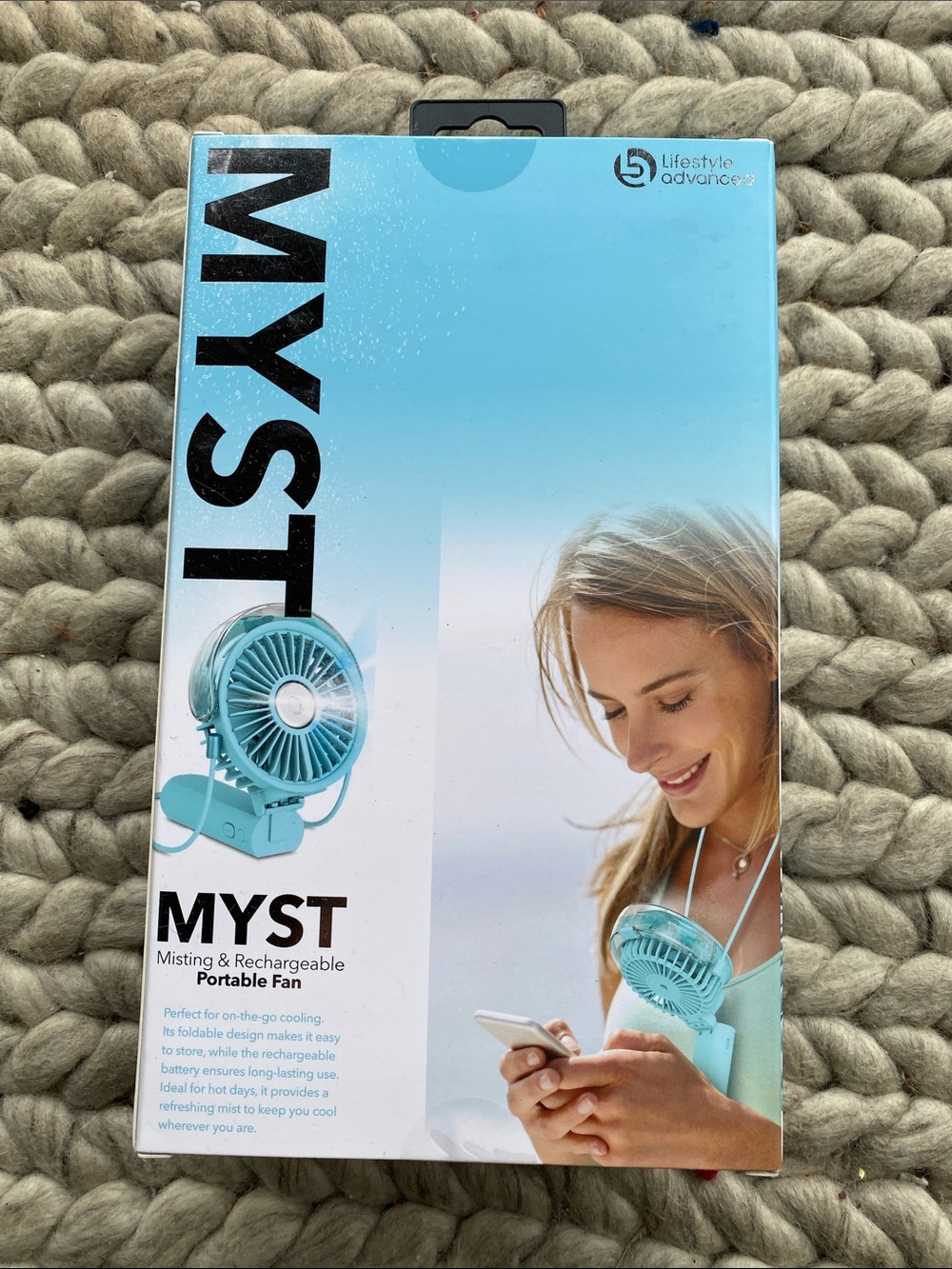 Mist fan for hot days